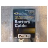 Battery and Starter Cable Battery and Starter Cable