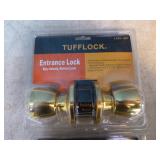2 Tufflock Entrance Lock Door Knobs 2 Tufflock Entrance Lock Door Knobs
