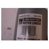 WEN LA136K 1/2-Inch Keyed Drill Chuck with MT1 Arbor Taper