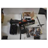WEN 20604 20V Max 4-1/2-Inch Cordless Mini Circular Saw with 2.0Ah Battery and Charger