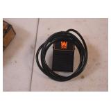 WEN WA0392 120V 15-Amp Momentary Power Foot Pedal Switch for Woodworking