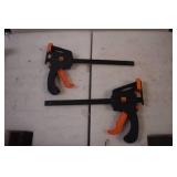WEN CT992F 7.5-Inch Quick Release Track Saw Clamps, Two Pack