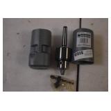 WEN LA136K 1/2-Inch Keyed Drill Chuck with MT1 Arbor Taper