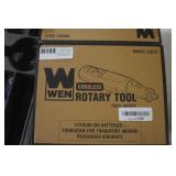 WEN 23072 Variable Speed Lithium-Ion Cordless Rotary Tool Kit with 24-Piece Accessory Set, Charger, and Carrying Case