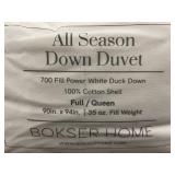 Bokser Home Quilt and Down Duvet Set, King and Full/Queen