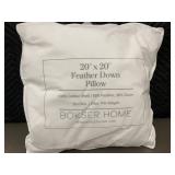 Bokser Home 20" x 20" Feather Down Pillow