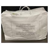 Bokser Home Lightweight Feather Down Duvet Full/Queen