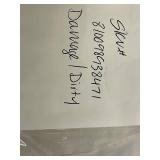 King Size Linen & Cotton Duvet Cover and Sham Set - Damage/Dirty
