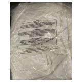 King Size Linen & Cotton Duvet Cover and Sham Set - Damage/Dirty