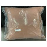 22x22 Throw Pillow with Cover - Terracotta