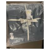 French Linen Comforter and Sham Set - Full/Queen, Baltic