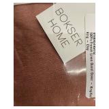 Bokser Home 100 Percent French Linen King Duvet Cover - Clay