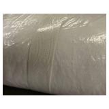 Bokser Home 100 Percent French Linen Duvet Cover, Full/Queen, Cream