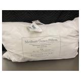 Bokser Home Medium Down King Pillow - Used, Stained