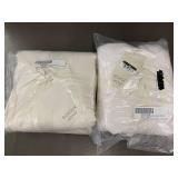 BOKSER HOME French Linen Box Stitch Quilted Shams, 2 Sets