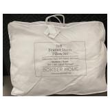 Bokser Home Soft Feather Down Pillow Set - Standard/Queen Size