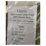 King/Cal King French Linen Quilt