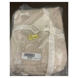 Bokser Home 100 Percent French Linen Sheet Set - Cal King, Putty Heather