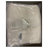 Bokser Home French Linen Box Stitch Quilted Sham King Cream