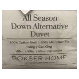 Bokser Home All Season Down Alternative Duvet King/Cal King