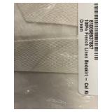 Boxer Home King Linen Duvet Cover and Cal King Bedskirt Set
