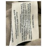 XL Twin Duvet Cover and Pillowcase Set Linen Cotton Blend