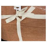 French Linen Box Stitch Quilt King, Canyon Heather