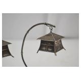 Pair of Vintage Sterling Silver Japanese Lanterns Salt and Pepper Shakers. Pair of Vintage Sterling Silver Japanese Lanterns Salt and Pepper Shakers.
