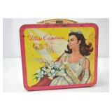 1972 Miss America Tin Lunch Box by Aladdin Industries 1972 Miss America Tin Lunch Box by Aladdin Industries