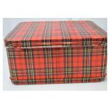 Vintage Aladdin Tartan Plaid Metal Lunchbox with Thermos Vintage Aladdin Tartan Plaid Metal Lunchbox with Thermos