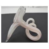 Iridescent Glass Flower Sculptural Accent Piece, 8 In. Iridescent Glass Flower Sculptural Accent Piece, 8 In.