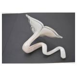 Iridescent Glass Flower Sculptural Accent Piece, 8 In. Iridescent Glass Flower Sculptural Accent Piece, 8 In.