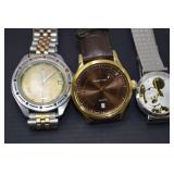 Vintage Watch Lot - Maurice Lacroix, Lorus, Seiko, Vostok, Mickey Mouse Vintage Watch Lot - Maurice Lacroix, Lorus, Seiko, Vostok, Mickey Mouse