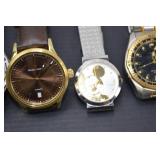 Vintage Watch Lot - Maurice Lacroix, Lorus, Seiko, Vostok, Mickey Mouse Vintage Watch Lot - Maurice Lacroix, Lorus, Seiko, Vostok, Mickey Mouse