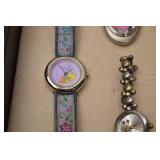 Vintage Disney and Character Watch Lot - 7 Piece Collection Vintage Disney and Character Watch Lot - 7 Piece Collection