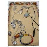 Assorted Costume Jewelry Lot - Necklaces, Pendant, Bracelet Assorted Costume Jewelry Lot - Necklaces, Pendant, Bracelet
