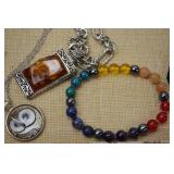 Assorted Costume Jewelry Lot - Necklaces, Pendant, Bracelet Assorted Costume Jewelry Lot - Necklaces, Pendant, Bracelet