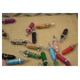 Huge Lot of Assorted Crystal Pendants Huge Lot of Assorted Crystal Pendants