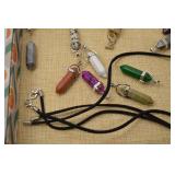 Huge Lot of Assorted Crystal Pendants Huge Lot of Assorted Crystal Pendants