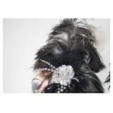 Unique Creations Feathered Wall Art Mask Pair, Handmade Unique Creations Feathered Wall Art Mask Pair, Handmade