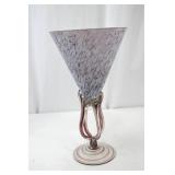 MCM Hand-Blown Marbled Art Glass 12-Inch MCM Hand-Blown Marbled Art Glass 12-Inch