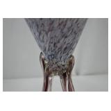 MCM Hand-Blown Marbled Art Glass 12-Inch MCM Hand-Blown Marbled Art Glass 12-Inch