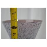 MCM Hand-Blown Marbled Art Glass 12-Inch MCM Hand-Blown Marbled Art Glass 12-Inch