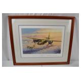 Marauder Mission by Robert Taylor Signed Limited Edition Print Framed Marauder Mission by Robert Taylor Signed Limited Edition Print Framed