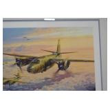 Marauder Mission by Robert Taylor Signed Limited Edition Print Framed Marauder Mission by Robert Taylor Signed Limited Edition Print Framed