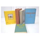 Vintage Books Lot - Pinocchio, English Fairy Tales, Tellers of Tales, Doctor Zhivago, Bears of Blue River Vintage Books Lot - Pinocchio, English Fairy Tales, Tellers of Tales, Doctor Zhivago, Bears of Blue River