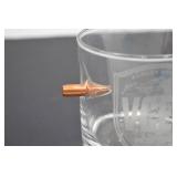 VCET Ramsey County Bullet Glass Etched Whiskey Tumbler VCET Ramsey County Bullet Glass Etched Whiskey Tumbler