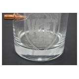 VCET Ramsey County Bullet Glass Etched Whiskey Tumbler VCET Ramsey County Bullet Glass Etched Whiskey Tumbler