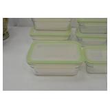 NEW Glasslock Glass Food Storage Containers Assorted Set - 15 Pieces NEW Glasslock Glass Food Storage Containers Assorted Set - 15 Pieces