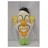 Holland Mold Ceramic Clown Wall Plaque 16 Inch Vintage Holland Mold Ceramic Clown Wall Plaque 16 Inch Vintage